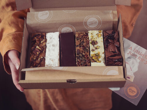 Cakes by post - 6 of our best selling traybake slices